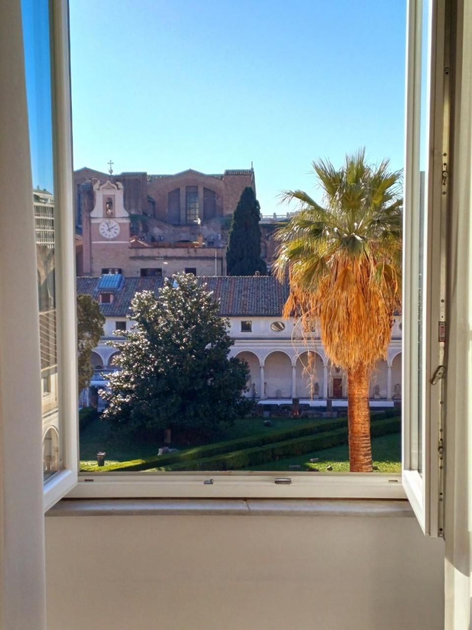Gasthof X2 Con Splendida Vista Sulle Terme Di Diocleziano E Sul Chiostro Di Michelangelo Rom